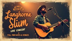 Langhorne Slim Live Concert in 2026: Full Tour Dates and Venues
